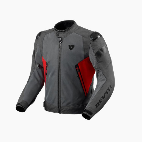 Rev'it! Revit Jacket Control Air H2O Grey-Red